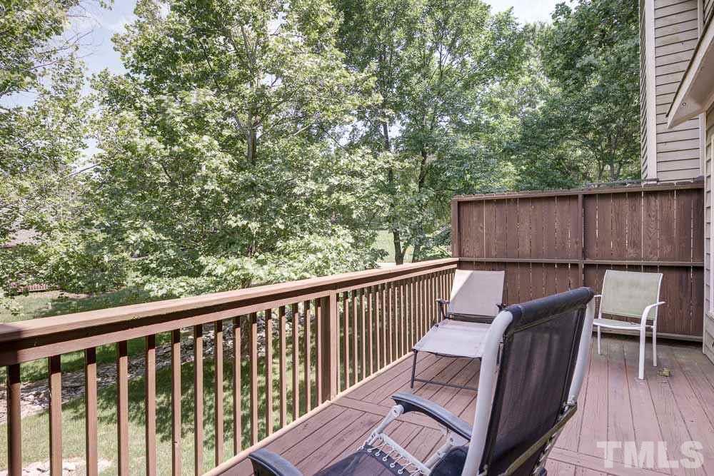102 Timber Ridge Drive Durham, NC 27713 - Photo 22 of 25 Generous Deck . . .