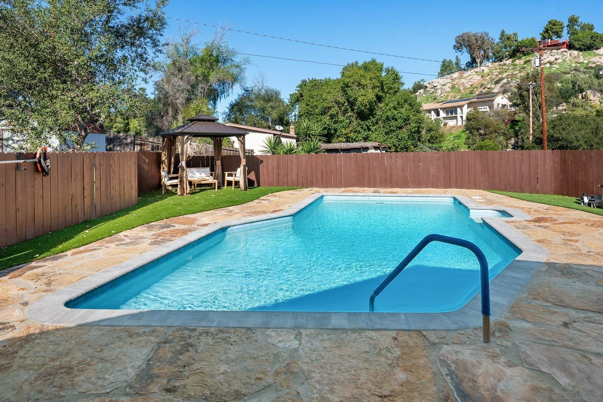 1780 Grove Road El Cajon, CA 92020 - Photo 33 of 59 a view of a backyard with sitting area