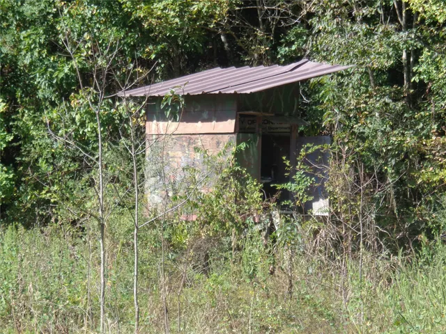 a backyard of a house with lots of plants and entertaining space