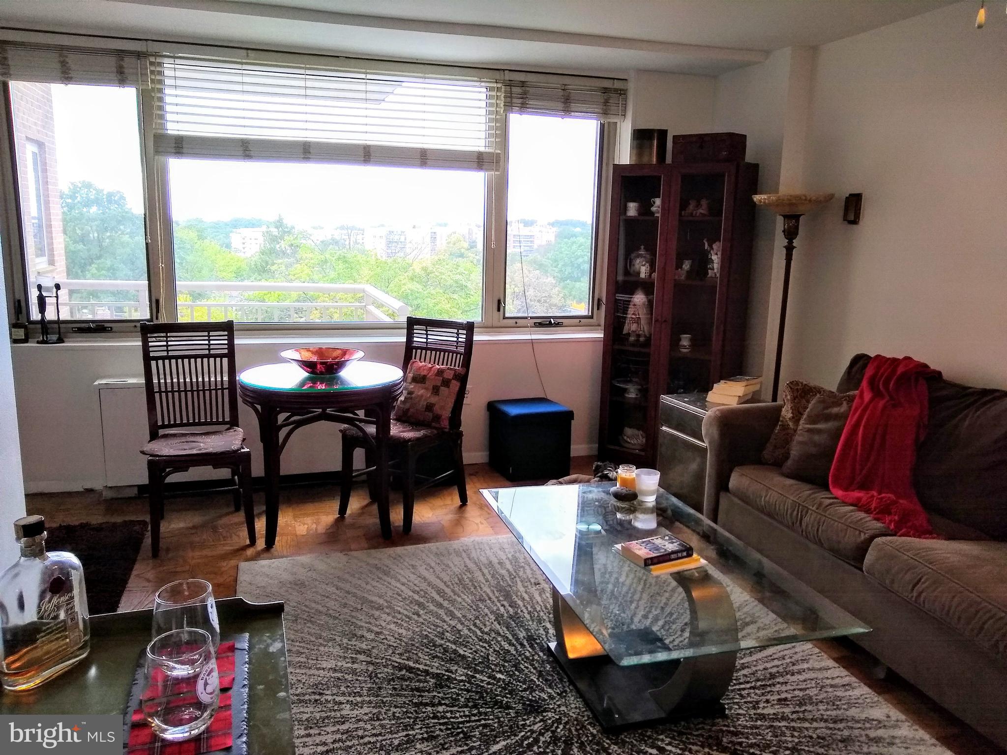 2800 Wisconsin Avenue Northwest, Unit 705 Washington, DC 20007 - Photo 3 of 42 See the view from the living room.