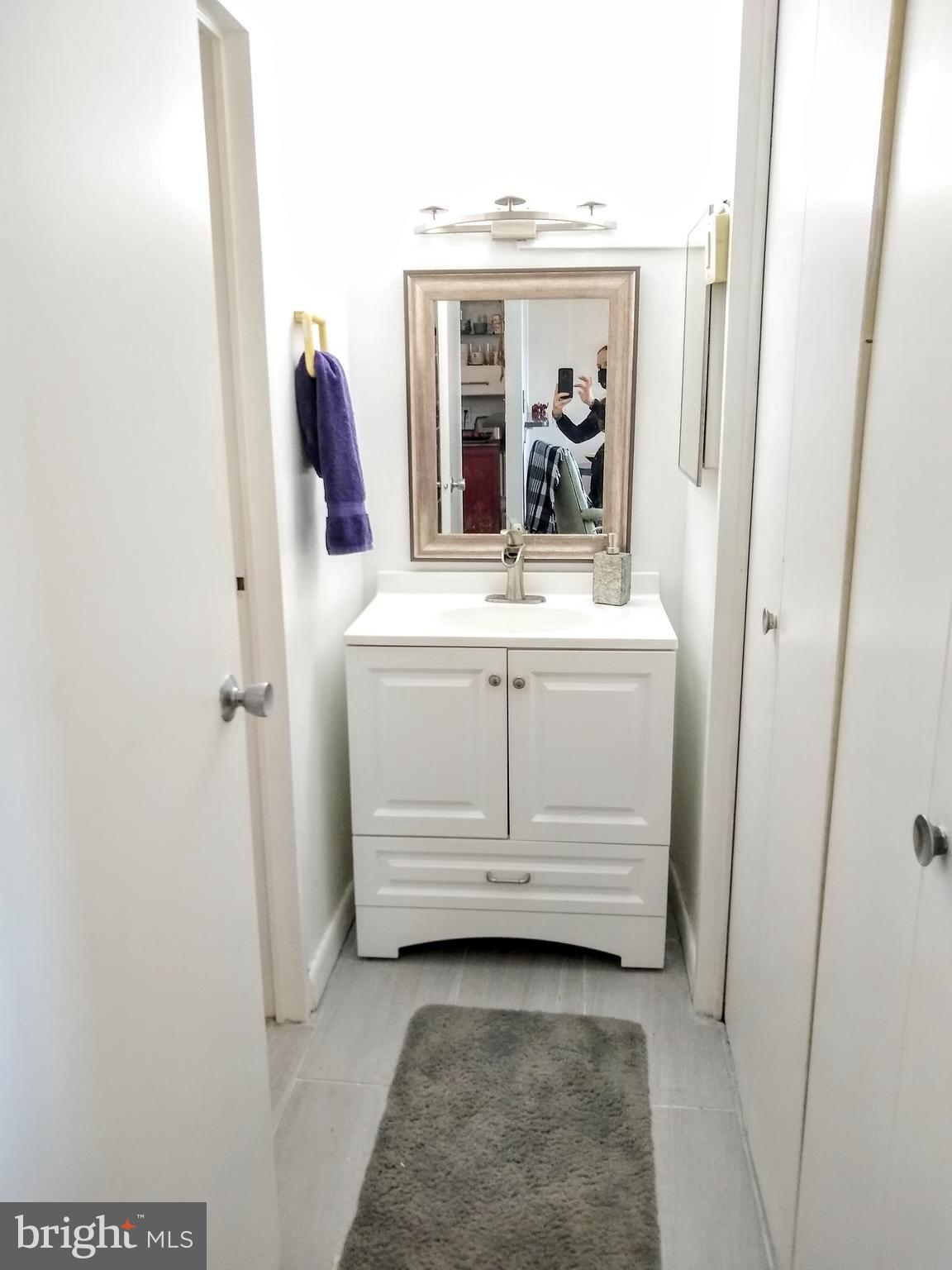 2800 Wisconsin Avenue Northwest, Unit 705 Washington, DC 20007 - Photo 24 of 42 Dressing area with 6-month old vanity