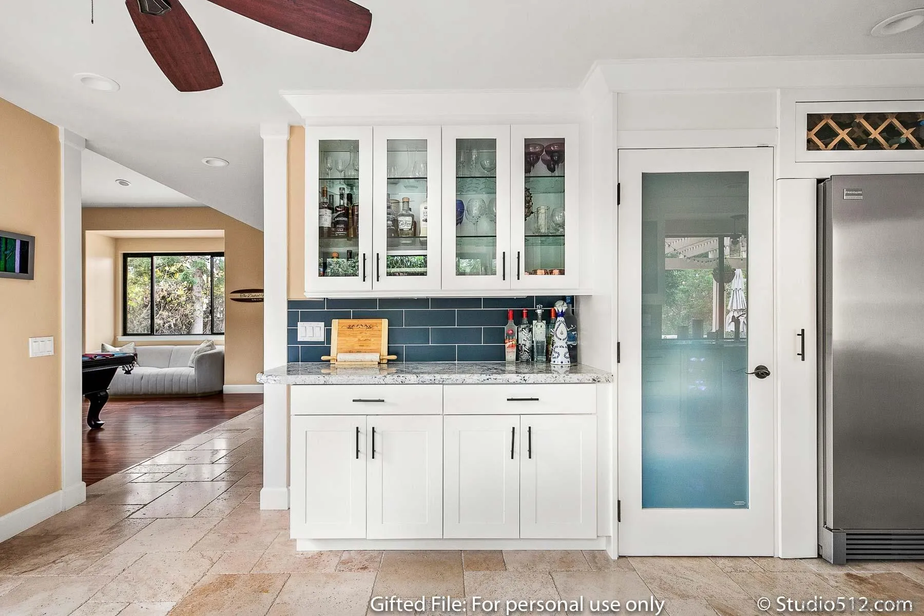 1259 Grandview Road Vista, CA 92084 - Photo 17 of 41 a kitchen with a sink and a refrigerator