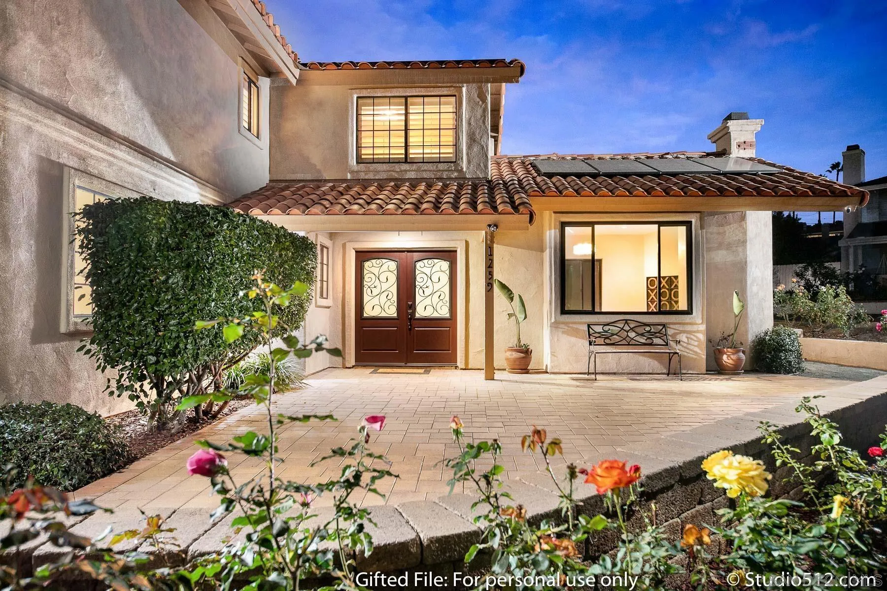 1259 Grandview Road Vista, CA 92084 - Photo 2 of 41 a front view of a house with a yard