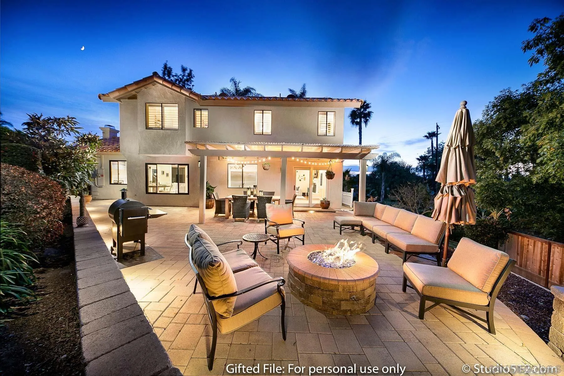 1259 Grandview Road Vista, CA 92084 - Photo 3 of 41 a view of a patio with couches table and chairs and potted plants