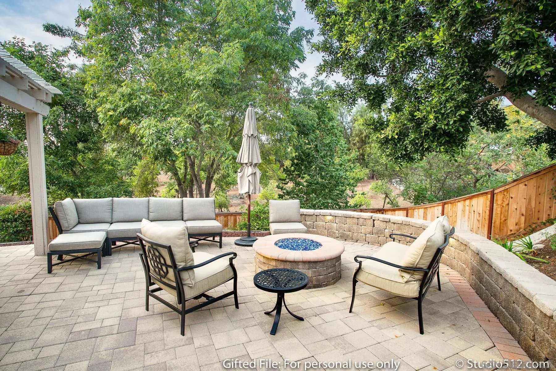 1259 Grandview Road Vista, CA 92084 - Photo 36 of 41 a outdoor living space with furniture and garden view