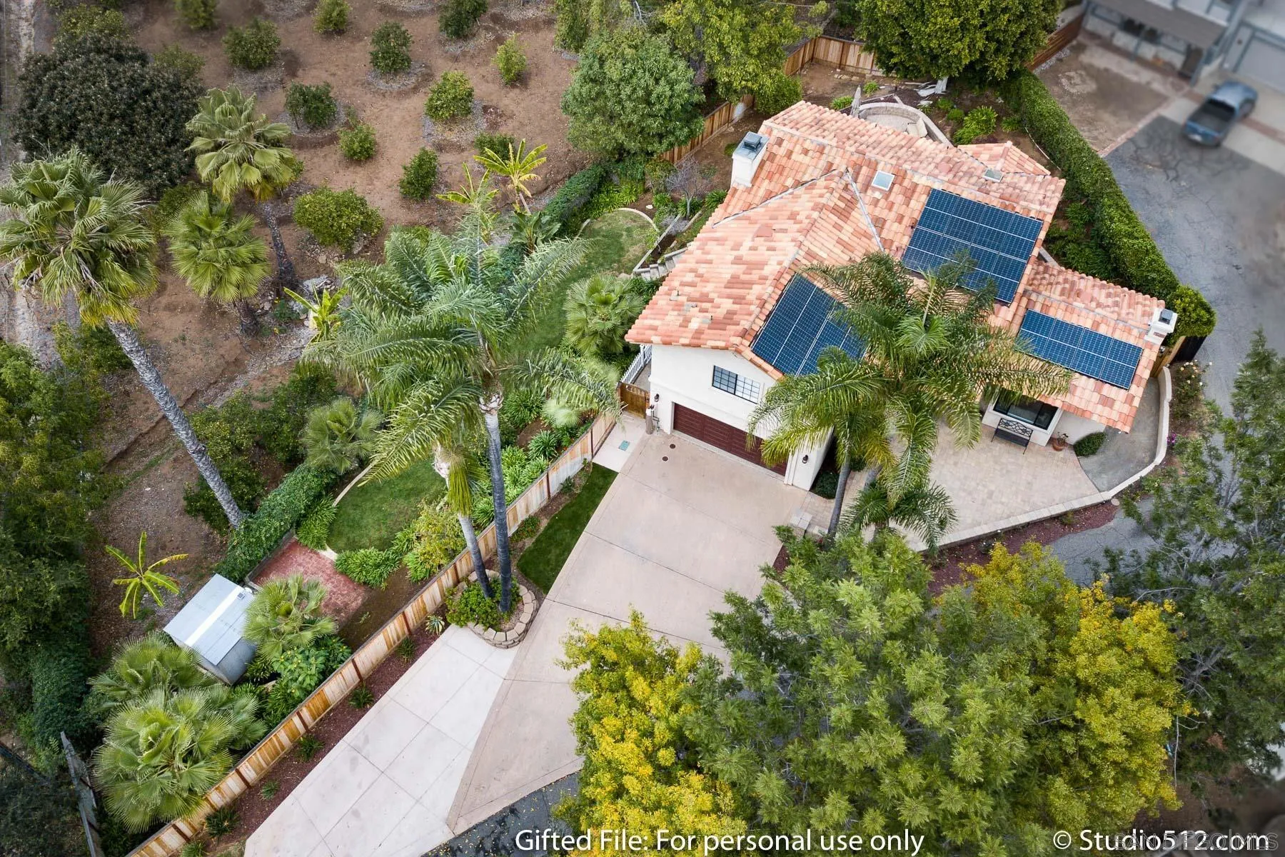 1259 Grandview Road Vista, CA 92084 - Photo 40 of 41 an aerial view of a house