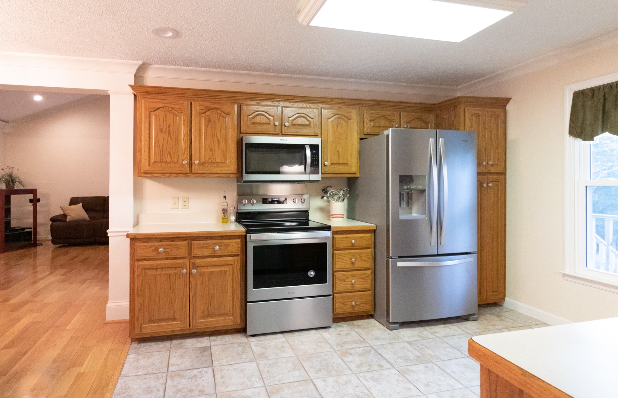 7780 Caney Fork Road Fairview, TN 37062 - Photo 22 of 49 a kitchen with stainless steel appliances a refrigerator stove and sink