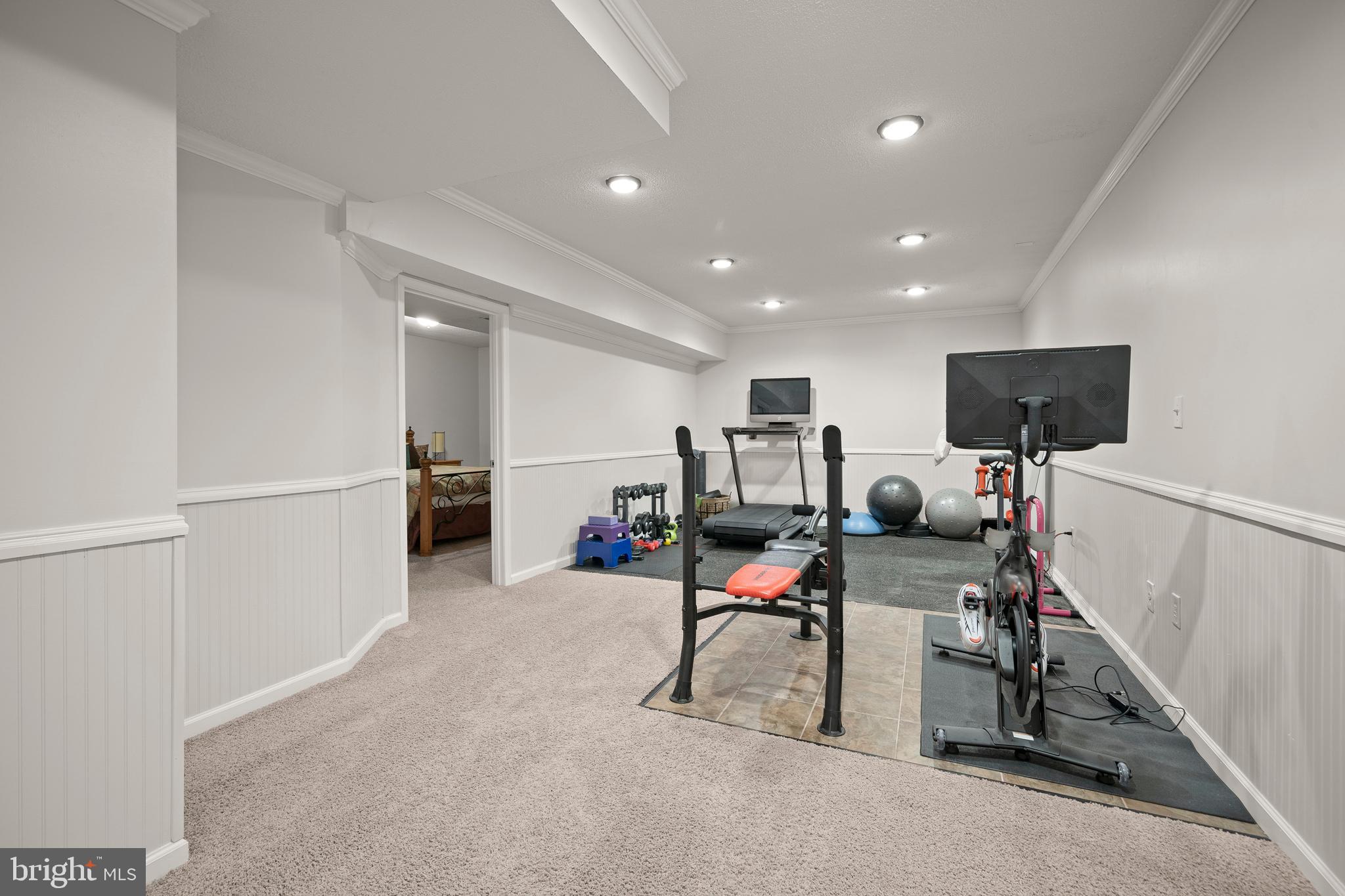 3980 Broomes Island Road Port Republic, MD 20676 - Photo 23 of 37 Lower Level Exercise Area