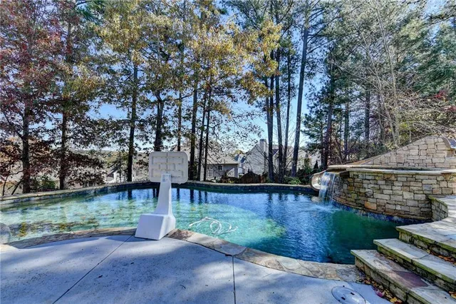 a view of outdoor space and garden