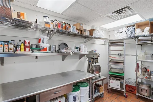 a view of storage and utility room
