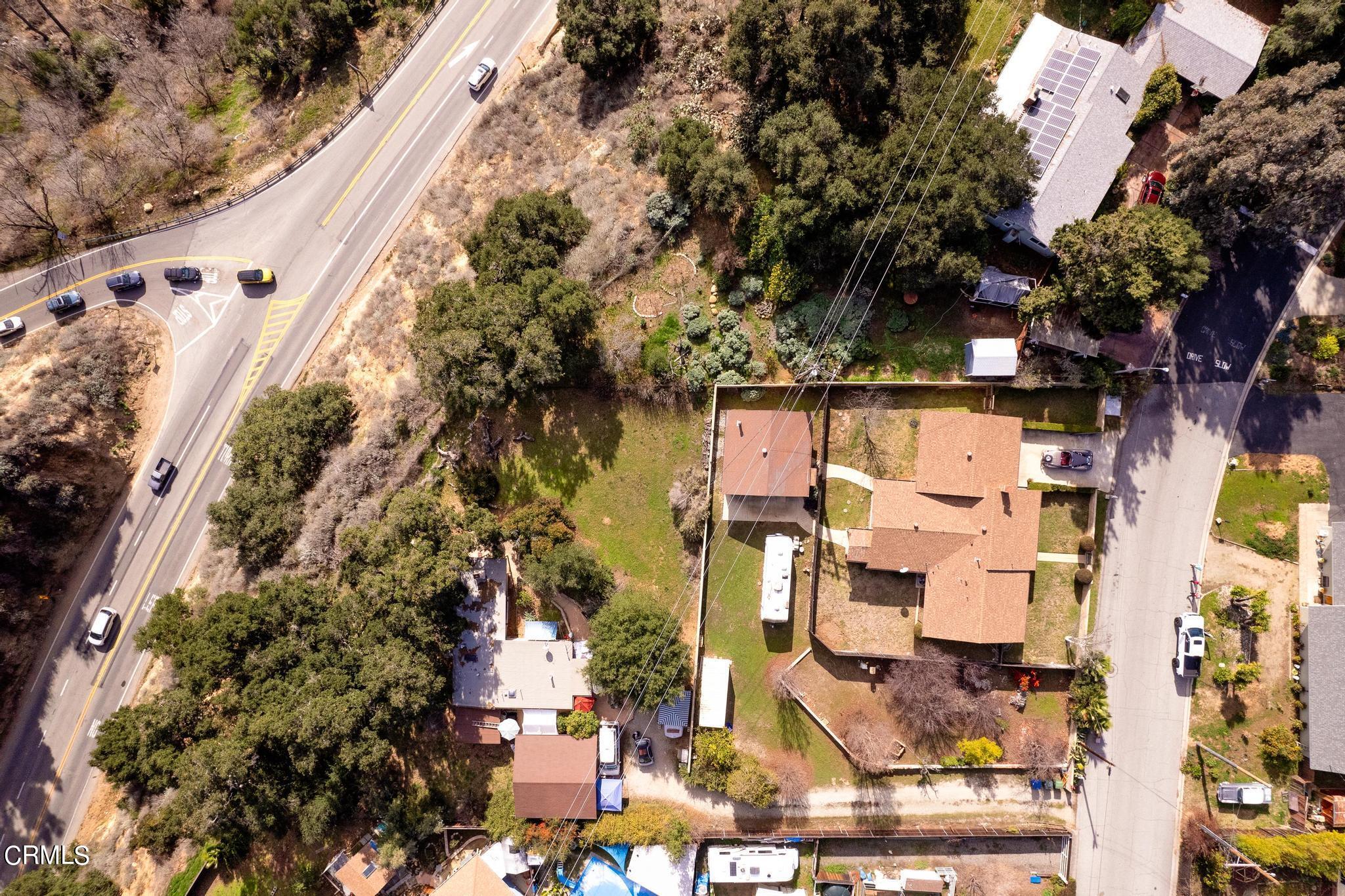 1040 Spring Street Oak View, CA 93022 - Photo 8 of 10 an aerial view of residential houses with outdoor space