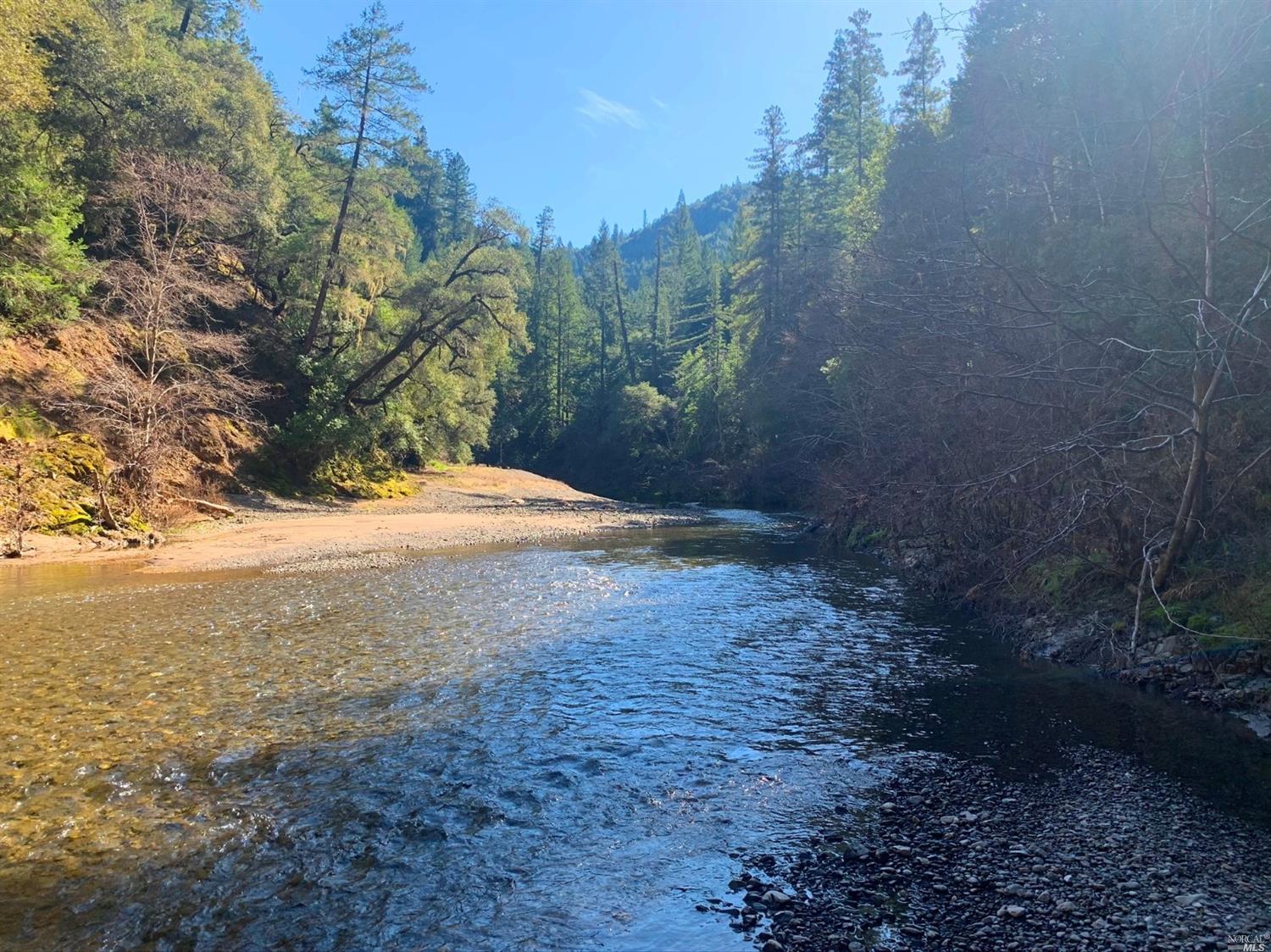 0 Scaggs Springs Road Annapolis, CA 95412 - Photo 1 of 1 Gualala River, The Wheatfield Fork runs through the property with about 1/2 mile of river frontage.