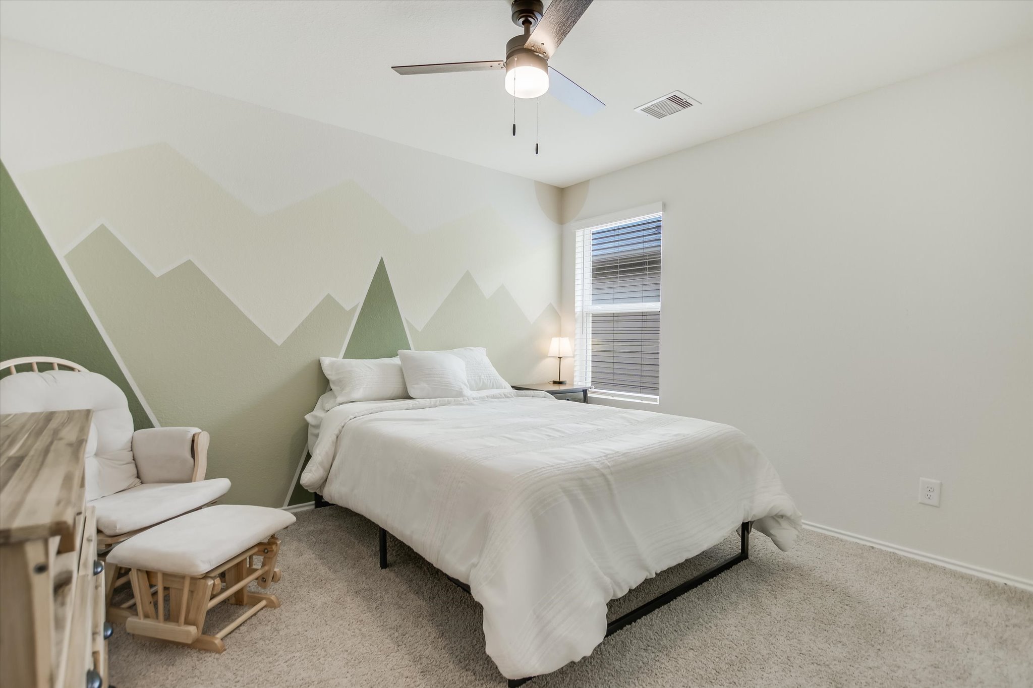 262 Sickle Loop Kyle, TX 78640 - Photo 11 of 20 Carpeted bedroom featuring ceiling fan and baseboards
