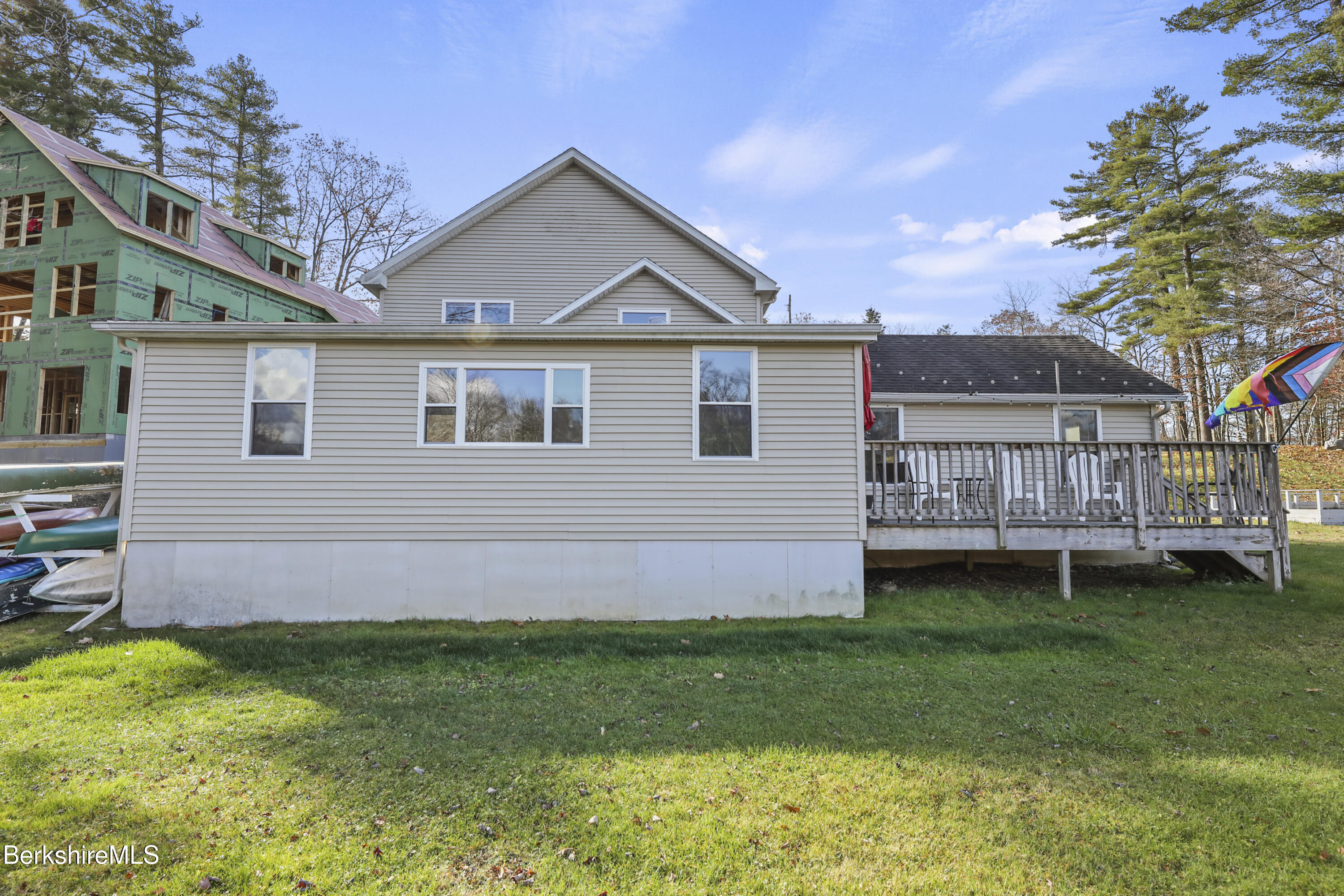 12 Squanto Road Lanesborough, MA 01237 - Photo 57 of 62 Exterior Elevation Lakeside North