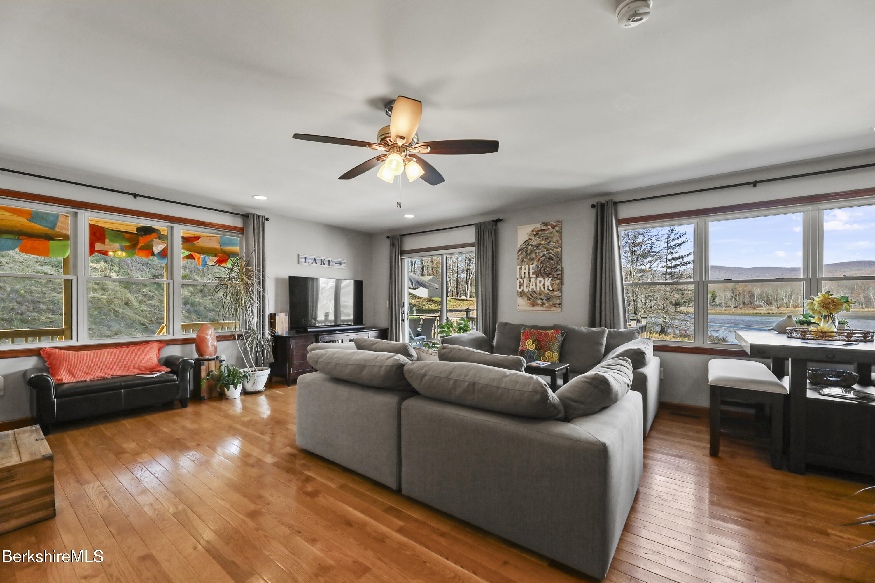 12 Squanto Road Lanesborough, MA 01237 - Photo 7 of 62 Living Room Mountain Sunset View