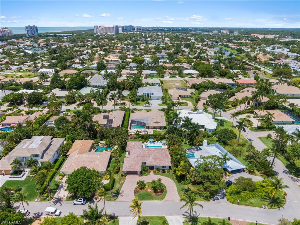 521 Turtle Hatch Road Naples, FL 34103 - Photo 34 of 34 an aerial view of residential houses with outdoor space