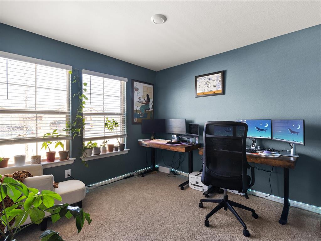 401 Attalla Street Azle, TX 76020 - Photo 16 of 24 a view of a workspace with a window