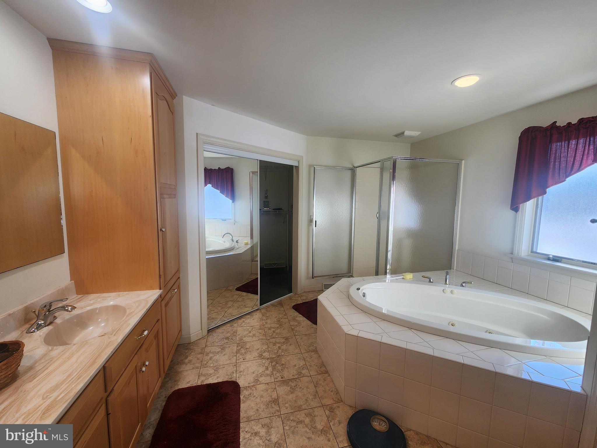 33 Tara Drive Lititz, PA 17543 - Photo 30 of 53 a bathroom with a tub sink and mirror