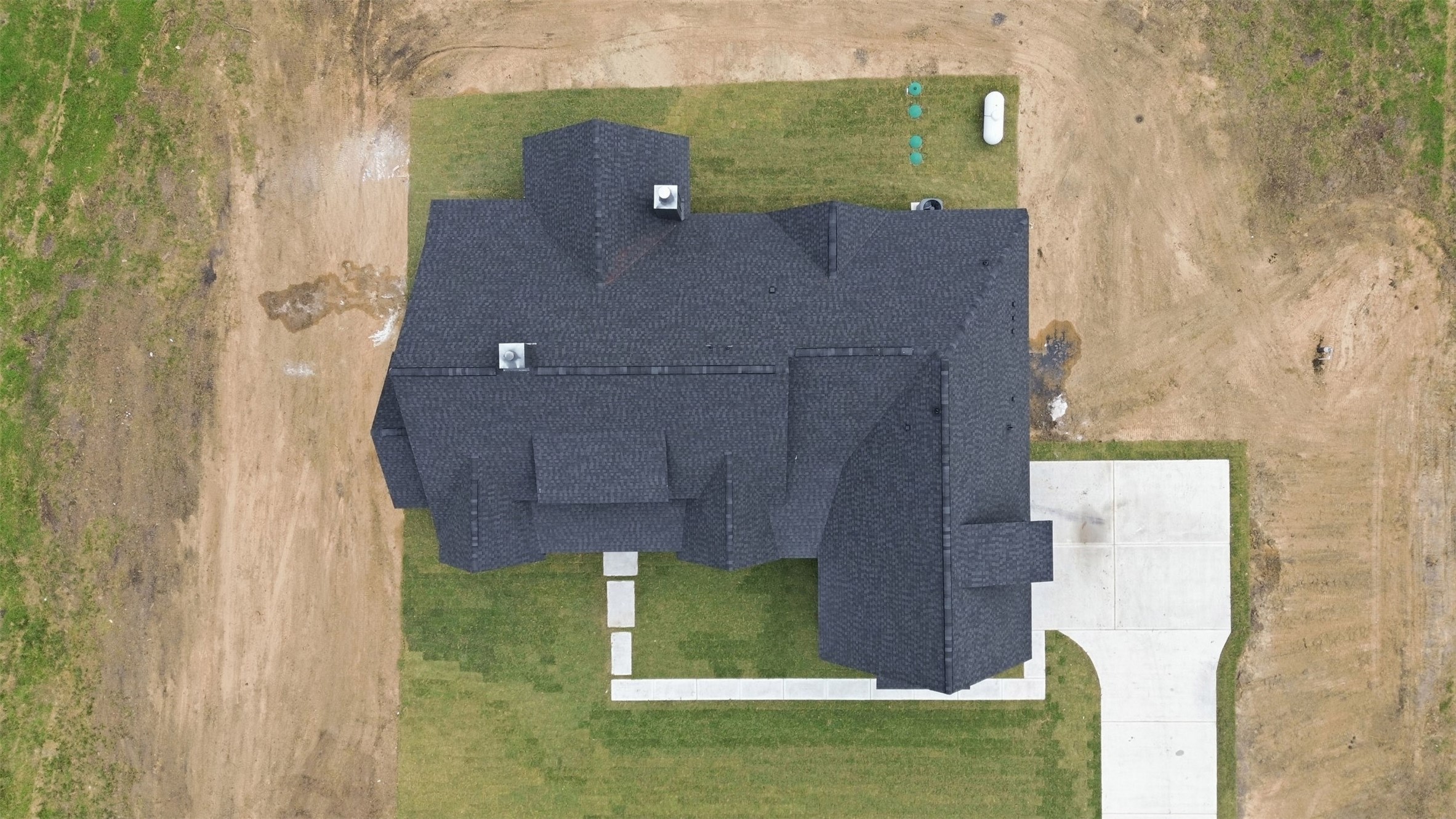 467 Springfield Drive Angleton, TX 77515 - Photo 42 of 42 Aerial view of previous project - Lotus Plan