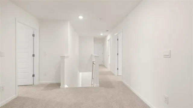 a view of empty room