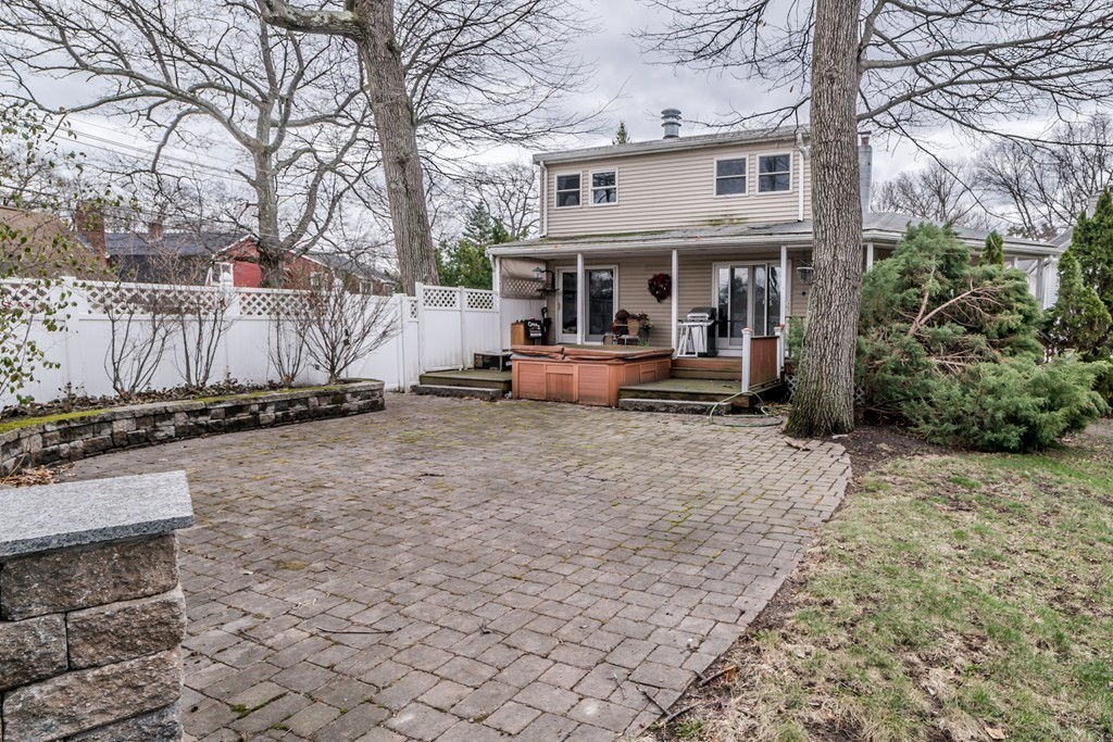 14 Magnolia Road Natick, MA 01760 - Photo 10 of 11 a view of a chairs and tables in the patio