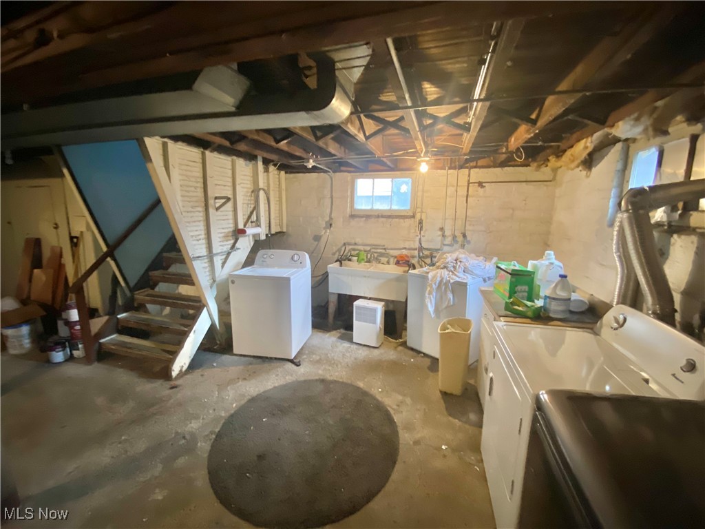 2176 Rexwood Road Cleveland, OH 44118 - Photo 34 of 45 Basement with independent washer and dryer
