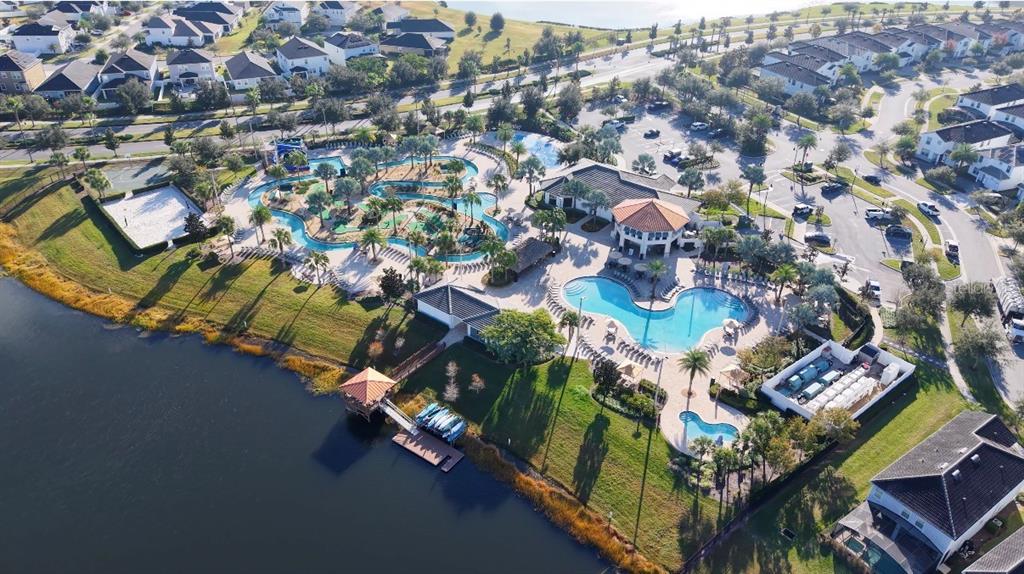 4585 Target Boulevard Kissimmee, FL 34746 - Photo 21 of 24 an aerial view of residential houses with outdoor space and parking
