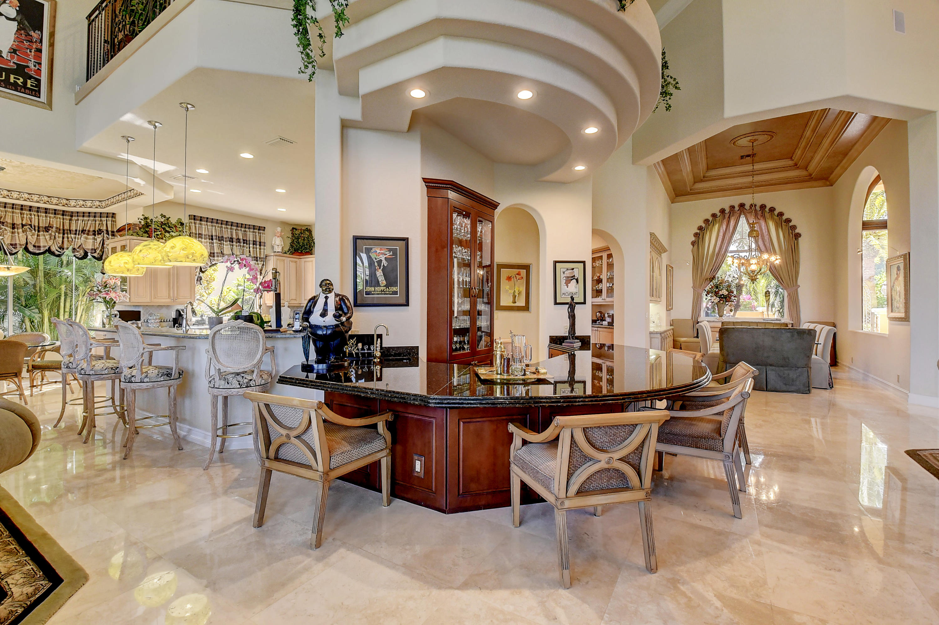 3811 Northwest Coventry Lane Boca Raton, FL 33496 - Photo 9 of 52 a dining hall with lots of tables and chairs