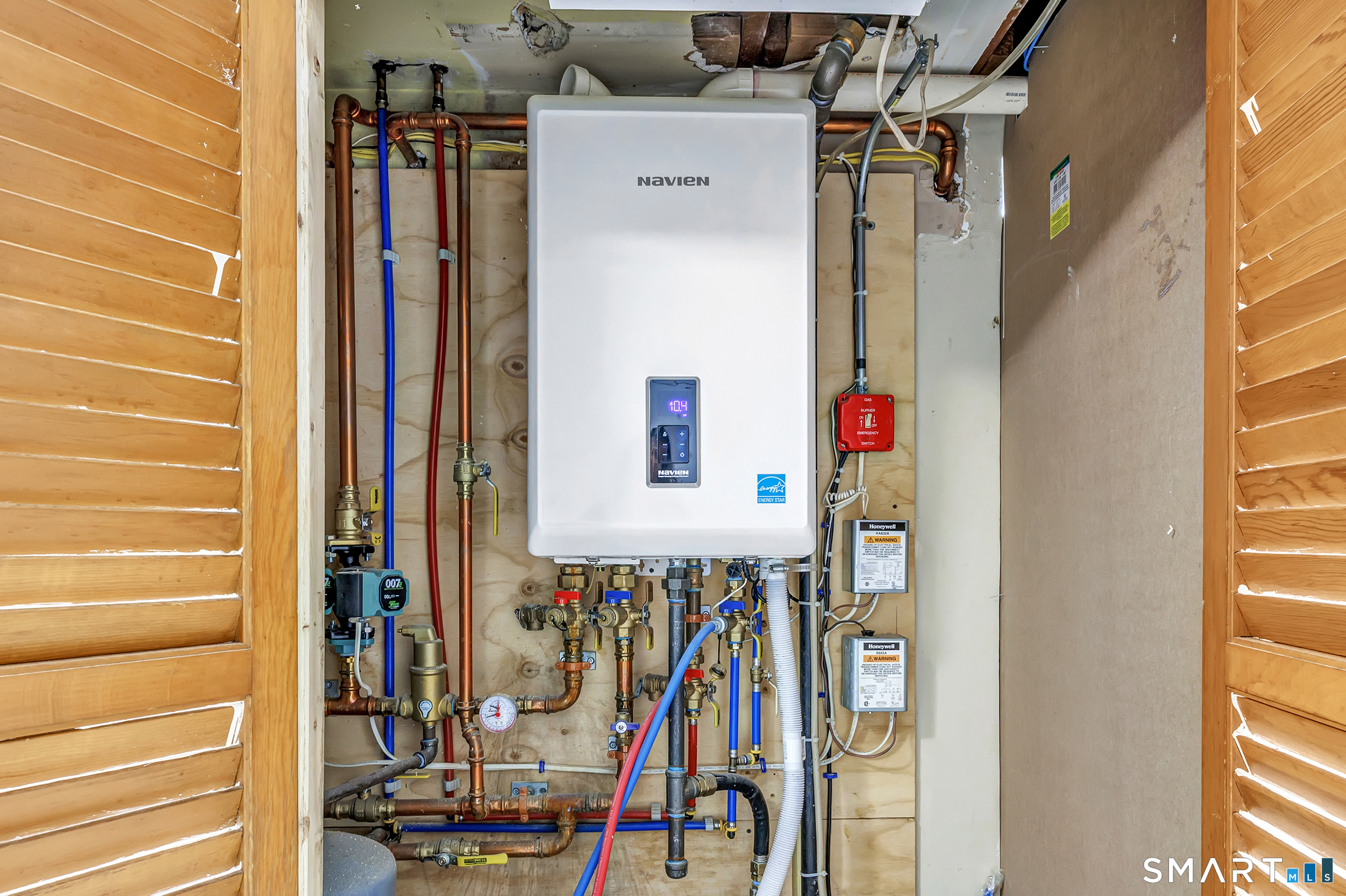 17 Woodlawn Road Monroe, CT 06468 - Photo 36 of 37 Energy saving high-efficiency Navien combi-boiler