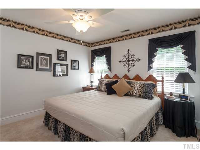 12405 Whartons Way Raleigh, NC 27613 - Photo 11 of 23 LARGE SECONDARY BEDROOM WITH CEILING FAN AND LOTS OF NATURAL LIGHT. Bedroom
