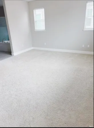 a view of empty room