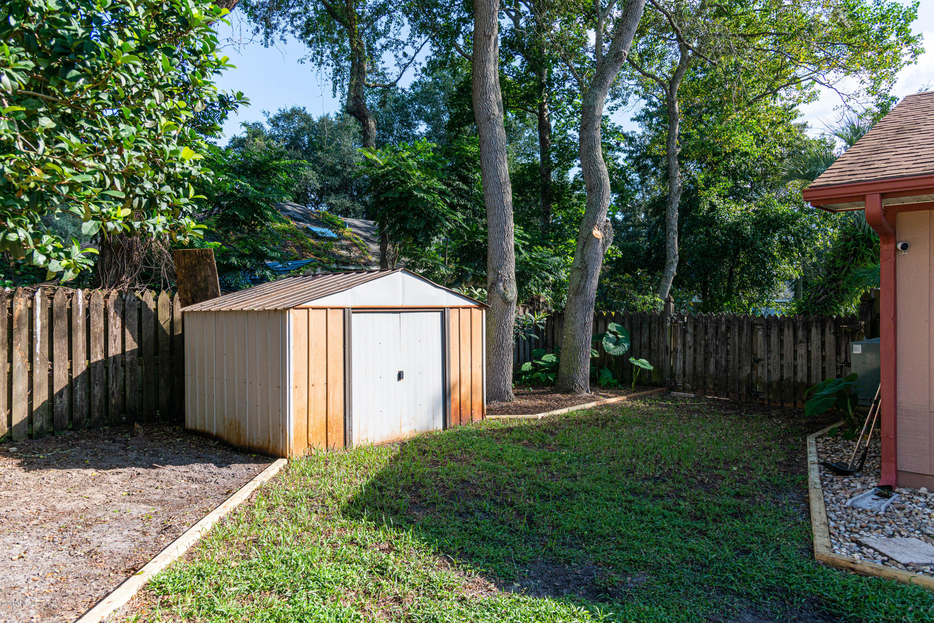 242 Jasmine Road St. Augustine, FL 32086 - Photo 21 of 26 a view of a small garden