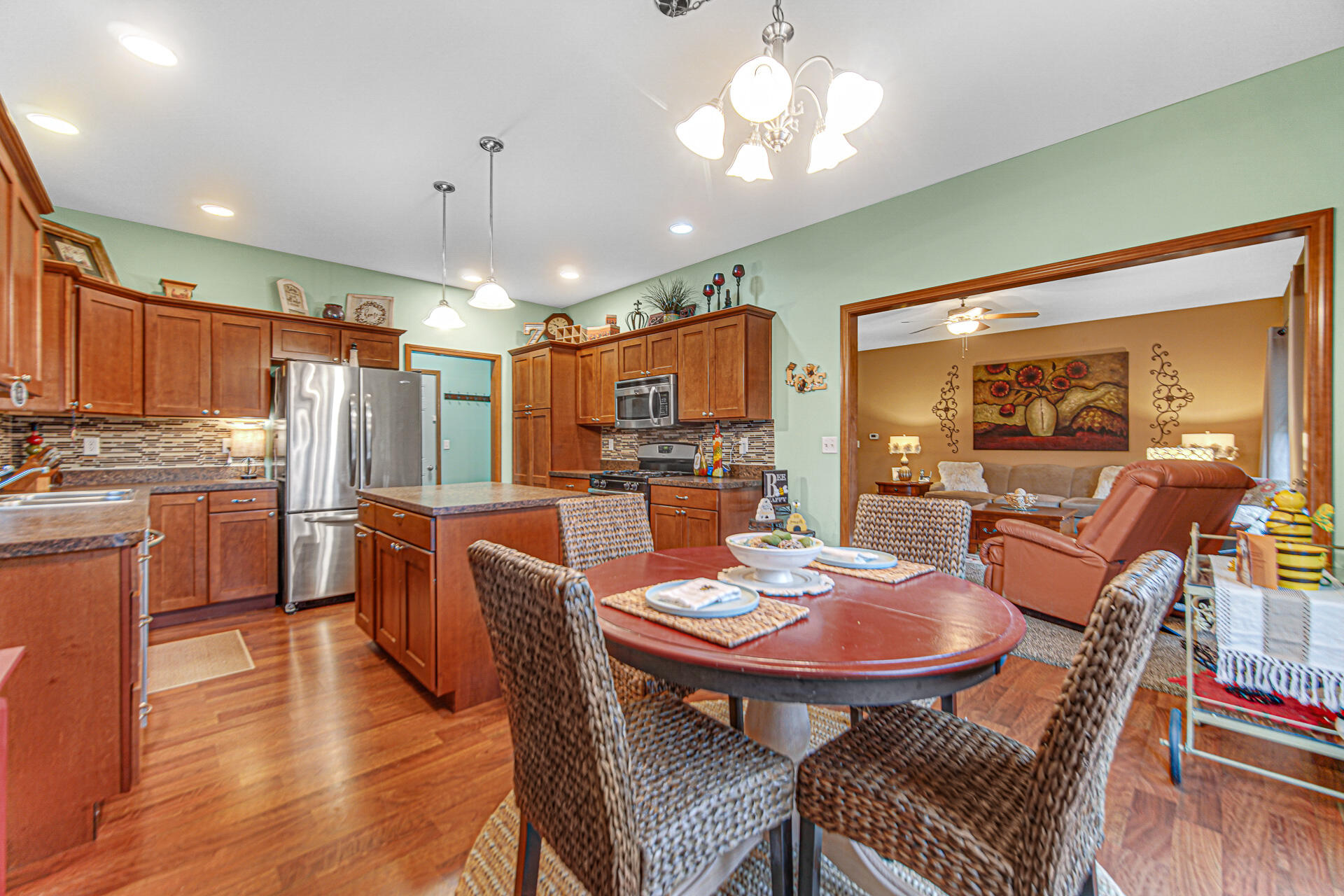 3252 Mockingbird Lane Valparaiso, IN 46383 - Photo 9 of 23 a view of a dining room with furniture window and wooden floor