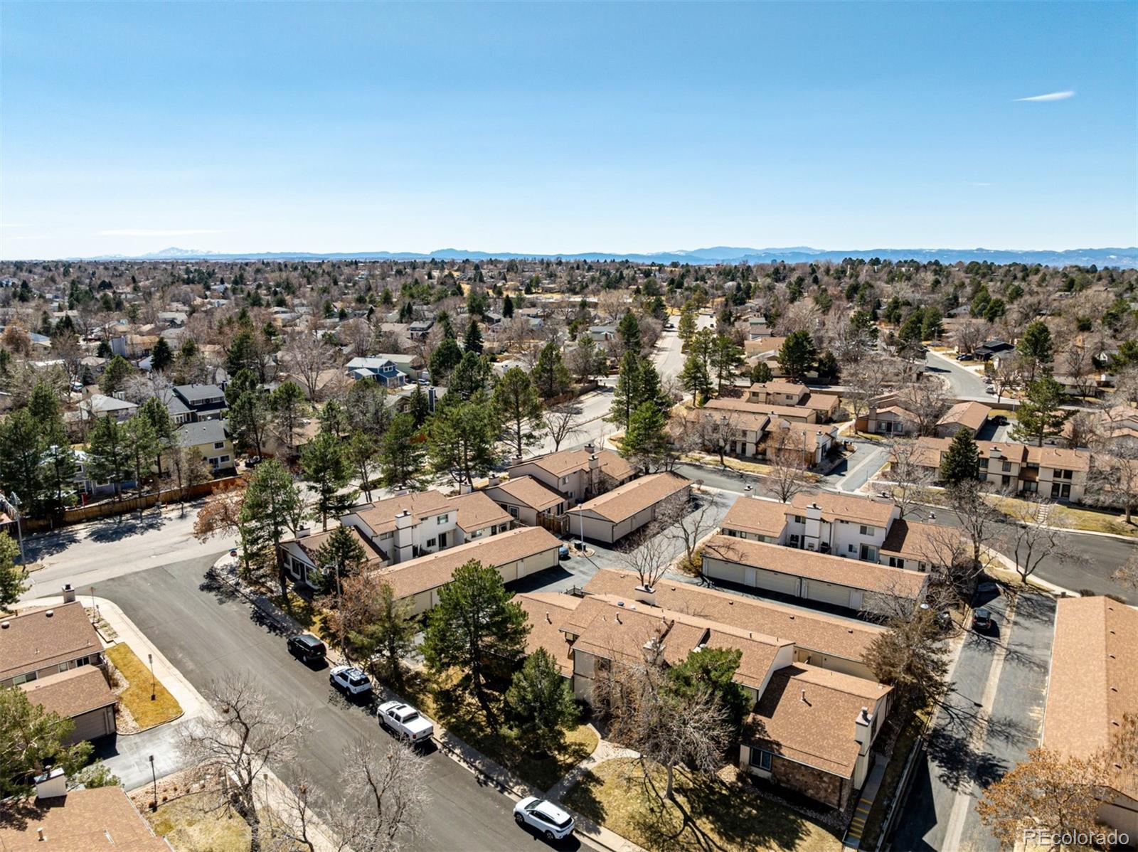 3657 South Laredo Street, Unit E Aurora, CO 80013 - Photo 19 of 20 an aerial view of a city