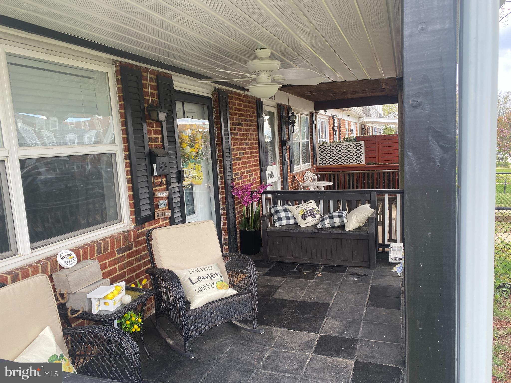 2660 Norland Road Baltimore, MD 21230 - Photo 3 of 27 Relax on your cov. frt. porch w/ceil. fan
