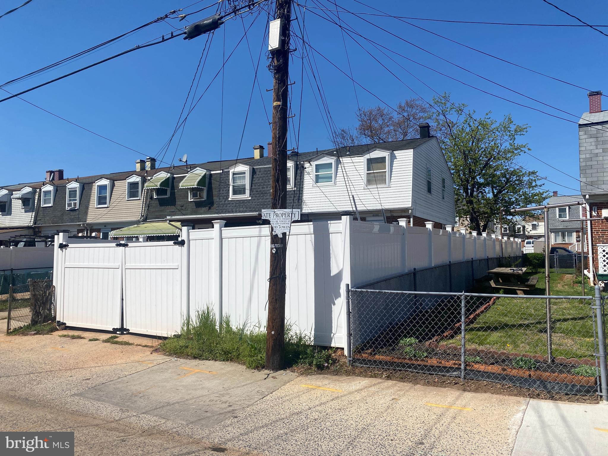 2660 Norland Road Baltimore, MD 21230 - Photo 6 of 27 Fully Fenced Private Parking & Yard