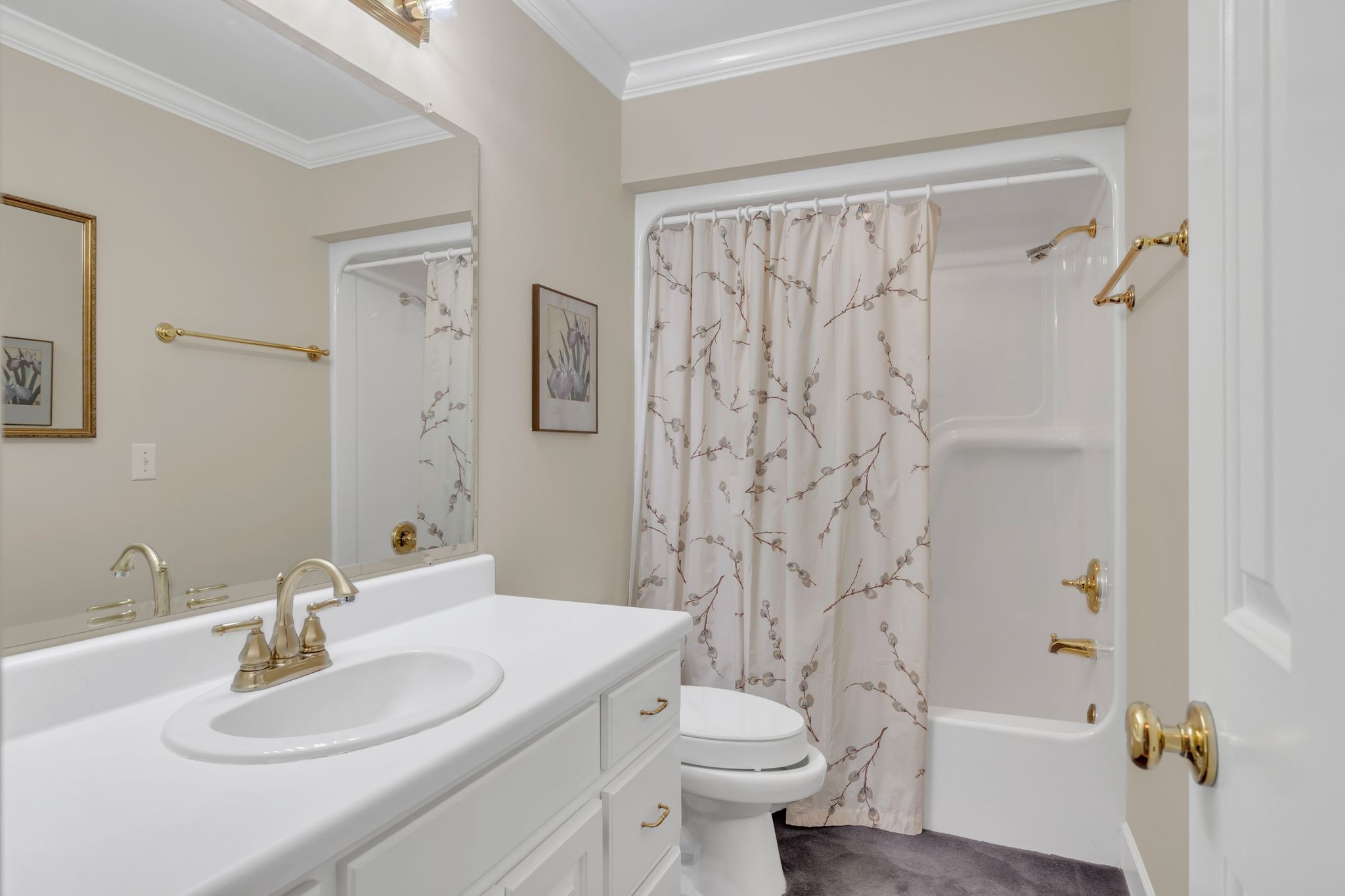 207 Sugar Tree Lane Pulaski, TN 38478 - Photo 27 of 30 a bathroom with a sink toilet and shower