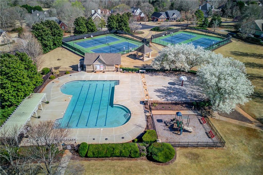 8012 Cypress Point Monroe, GA 30656 - Photo 7 of 67 an aerial view of a house with outdoor space
