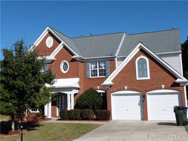 7500 Lagrange Drive Raleigh, NC 27613 - Photo 17 of 20 Closeup view of the front elevation. Well maintained landscape with sprinkler system installed. Facade/Exterior Front