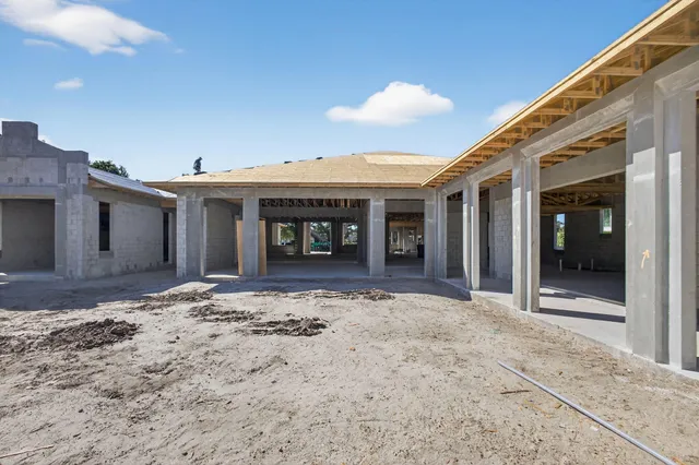 a view of a building with a window and entrance