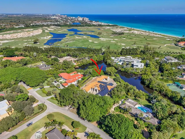 a view of an outdoor space and a lake view