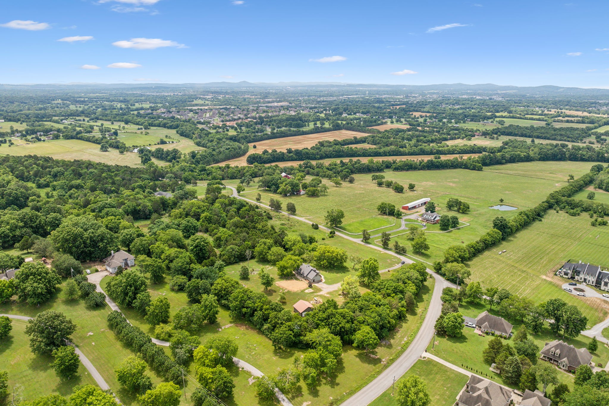 969 Trice Road Lebanon, TN 37087 - Photo 46 of 47 a view of a city with mountains in the background