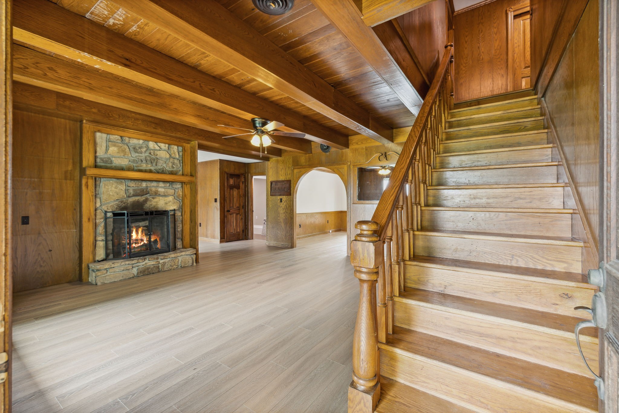 969 Trice Road Lebanon, TN 37087 - Photo 7 of 47 a view of entryway and hall with wooden floor
