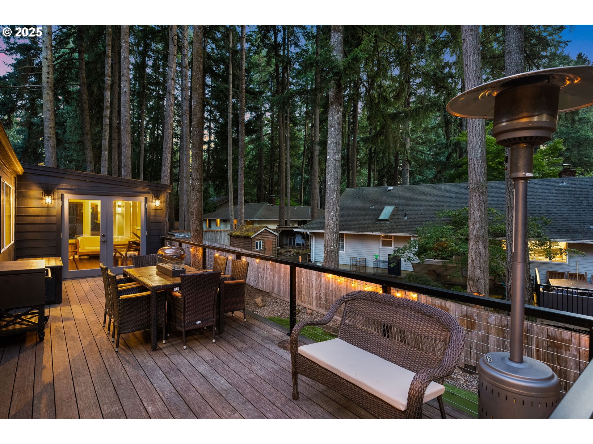 18863 Southwest Indian Springs Road Lake Oswego, OR 97035 - Photo 28 of 33 a view of outdoor space yard deck patio and outdoor seating