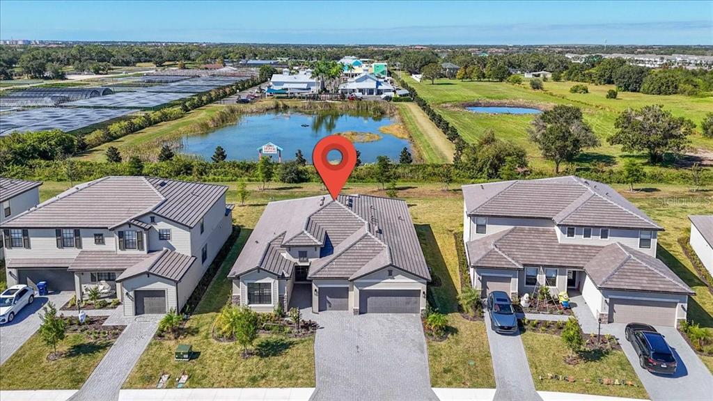 15159 Sea Salt Way Bradenton, FL 34211 - Photo 21 of 55 an aerial view of residential houses and outdoor space