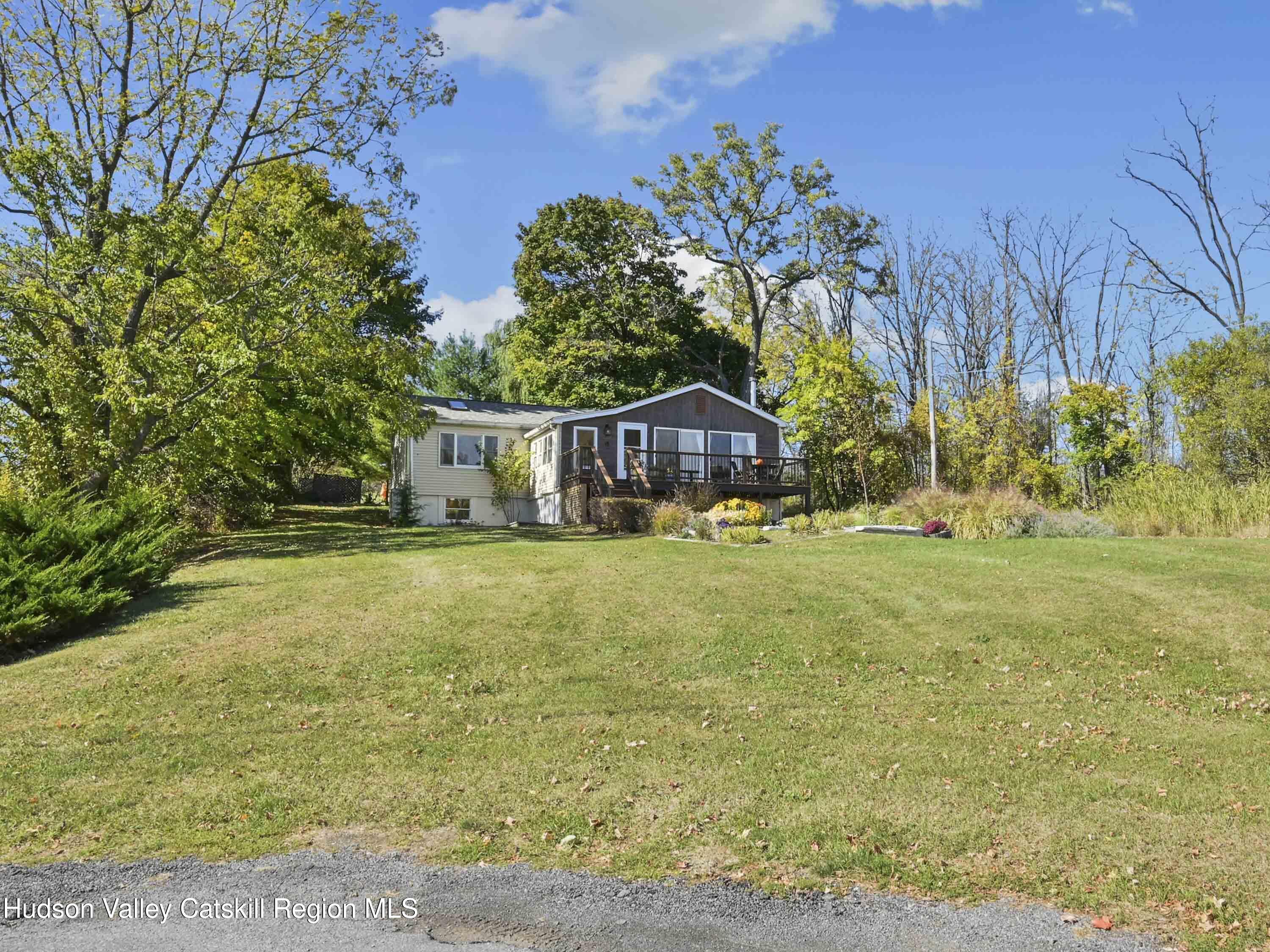 123 Maple Street Catskill, NY 12414 - Photo 47 of 47 a front view of house with yard and trees