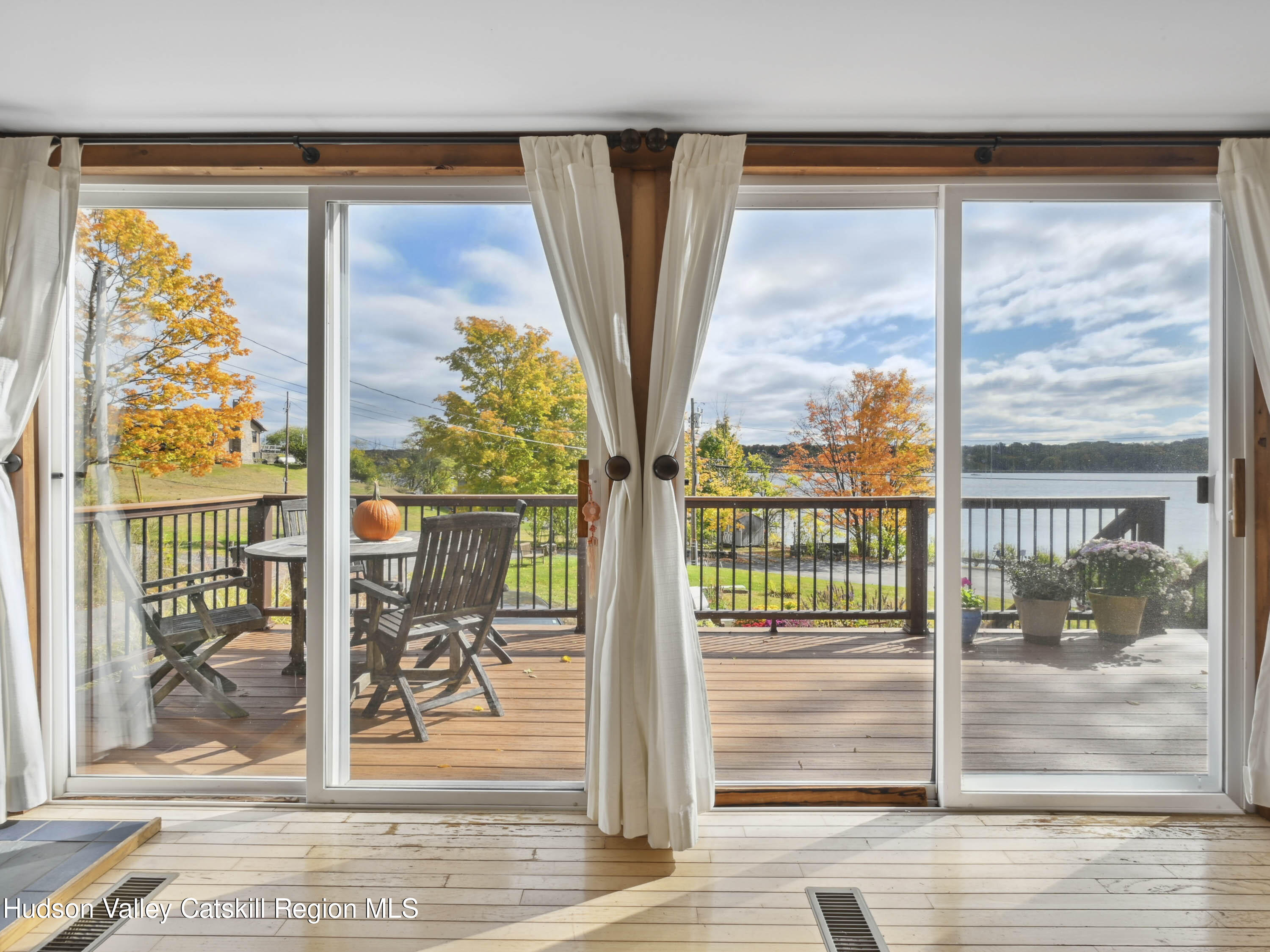 123 Maple Street Catskill, NY 12414 - Photo 7 of 47 a view of a city from a living room