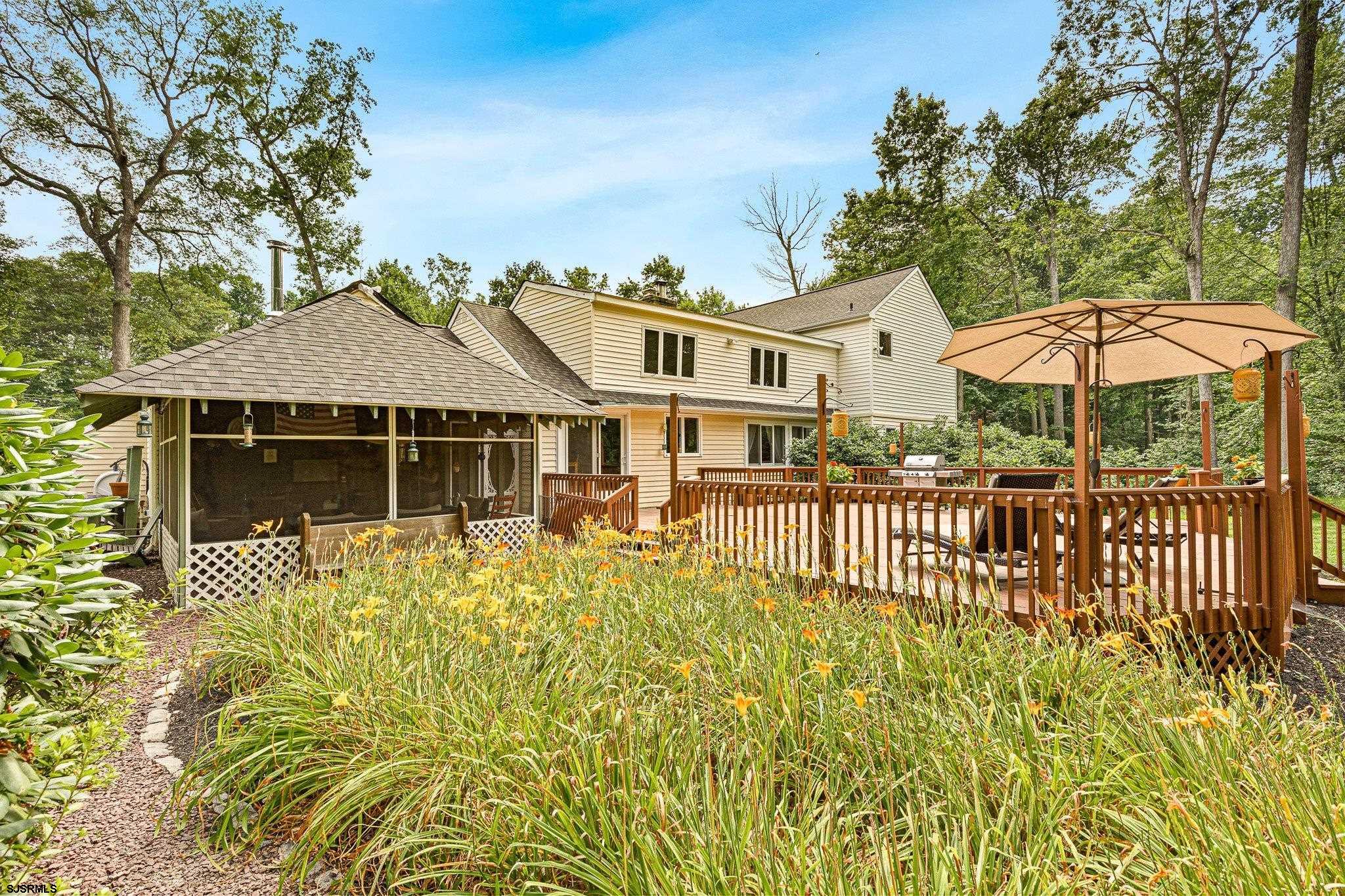 108 Weatherby Road Mullica Hill, NJ 08062 - Photo 15 of 18 a house with swimming pool in front of it