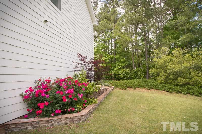 8027 Satillo Lane Raleigh, NC 27616 - Photo 20 of 25 End unit townhome means you get a yard!