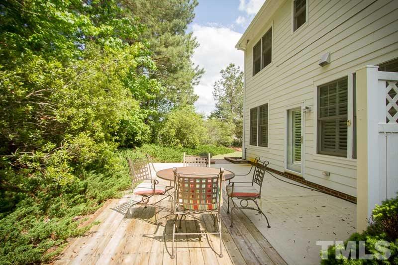 8027 Satillo Lane Raleigh, NC 27616 - Photo 21 of 25 Large patio and deck